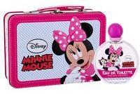 Disney Minnie Mouse Eau de Toilette 100 ml + Blechkoffer für Kinder Geschenkset