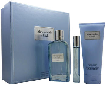 Abercrombie & Fitch First Instinct Blue Woman Set (EdP 100ml + EdP 15ml + BL 200ml)