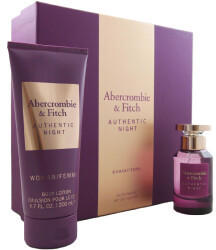Abercrombie & Fitch Authentic Night Femme Eau de Parfum 50 ml + Body Lotion 200 ml Geschenkset