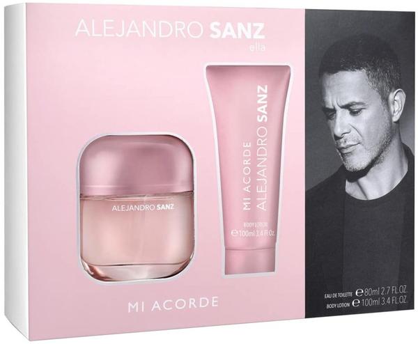 Alejandro Sanz Mi Acorde Her Set (EdT 80 ml + BL 100 ml)