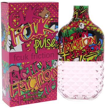 French Connection FCUK Friction Pulse Eau de Parfum für Damen, 100 ml
