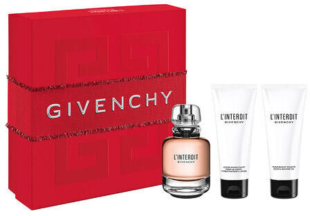 Givenchy LInterdit Eau de Parfum 80 ml + Body Lotion 75 ml + Shower Gel 75 ml Geschenkset