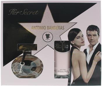 Antonio Banderas Her Secret Eau de Toilette 50 ml + Body Lotion 100 ml Geschenkset