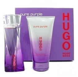 HUGO BOSS Pure Purple Geschenk-Set 30ml EDP + 50ml Körperlotion