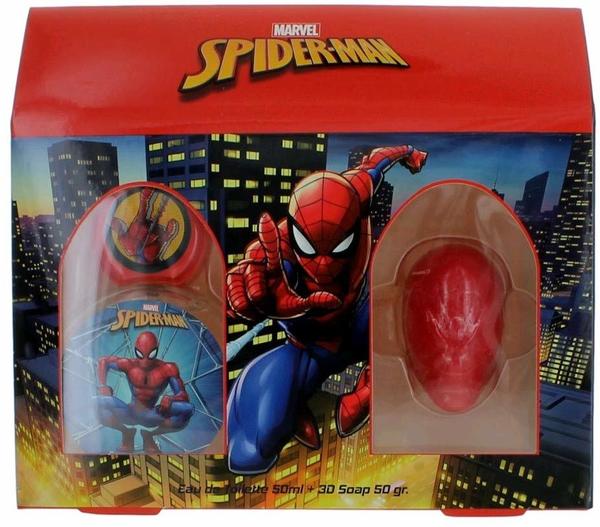 Marvel Eau de Parfum Marvel Spiderman Geschenkset 50 ml EDT + 50 g