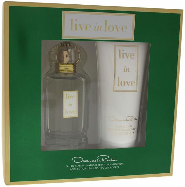 Oscar de la Renta Live in Love Eau de Parfum 100 ml + Body Lotion 200 ml Geschenkset