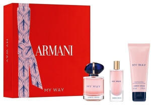 Giorgio Armani Armani My Way SET, Set mit 50 ml Eau de Parfum + 15 ml Eau de Parfum +75 ml Body Lotion Giorgio Armani Armani My Way SET, Set mit 50 ml Eau de Parfum + 15 ml Eau de Parfum +75 ml Body Lotion