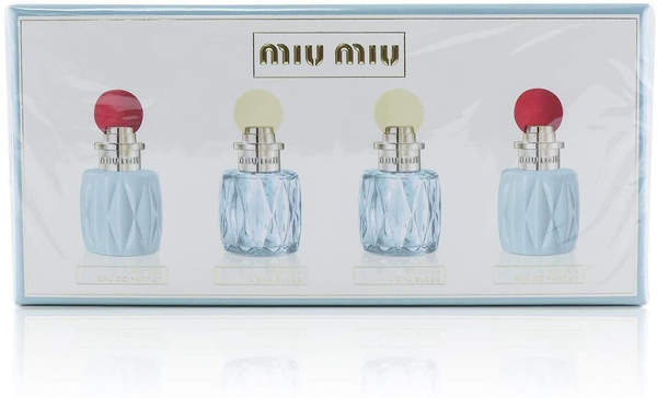  Miu Miu Miniature Gift Set (2 X 7.5ml EDP + 2 X L'Eau Bleue 7.5ml)