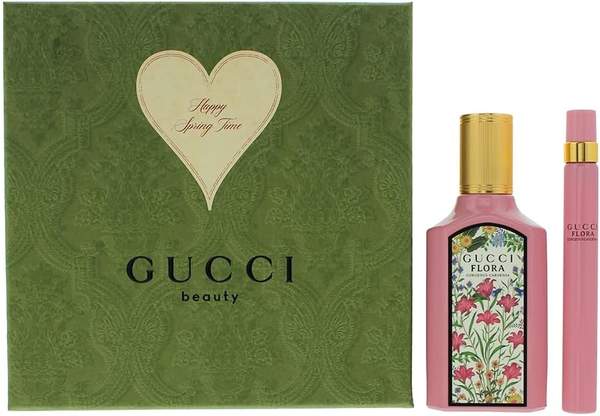  Gucci Flora Gorgeous Gardenia Set (EdP 50ml + EdP 10ml)