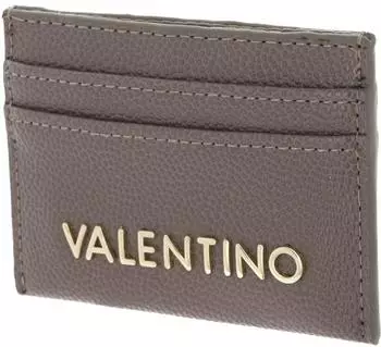 Valentino Bags Divina Credit Card Case (VPS1R421G) taupe