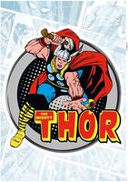Komar Wandtattoo "Thor Comic Classic - Gr&ouml;&szlig;e 50 x 70 cm" selbstklebend,
