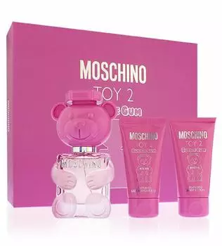 Moschino Toy 2 Bubble Gum Set Eau de Toilette 50 ml + Körpermilch 50 ml + Duschgel 50 ml für Frauen