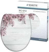 Sch&uuml;tte WC-Sitz "Motiv" bruchsicher, kratzfest. Toilettendeckel, Absenkautomatik,