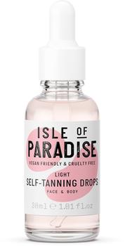 Isle Of Paradise Light Self Tanning Drops 30 ml)