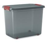 KIS K LATCH Aufbewahrungskiste 69 Liter 8566000072001 Farbe: rauchgrau-transluzent / orange