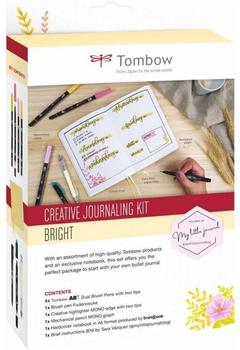 Tombow Creative Journaling Kit BRIGHT inkl. Notizbuch