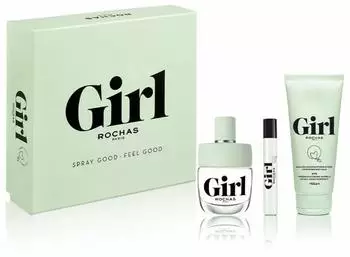 Rochas Girl (EdT 100 ml + EdT 7,5 ml + BL 100 ml)