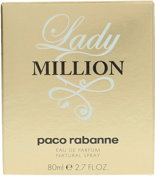 Lady Million - Eau de Parfum (80ml) Eau de Parfum Allgemeine Daten & Duft Paco Rabanne Lady Million Eau de Parfum (80ml)