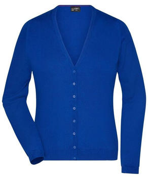 James & Nicholson V-Neck Cardigan (JN660) royal blue