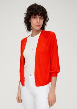 S.Oliver Leichte Strickjacke aus Viskose (2137973) orange