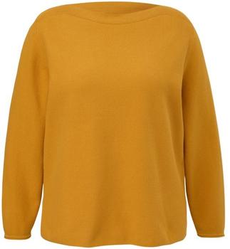 S.Oliver Strickpullover mit geschlitztem Saum (2138089) gelb