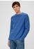 S.Oliver Pullover mit Garment Dye (2135456) blau