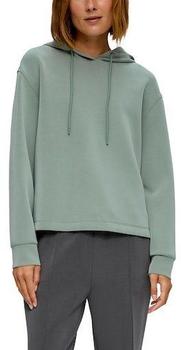 S.Oliver Scuba-Sweatshirt mit Kapuze (2135162) grün