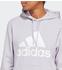 Adidas Woman Essentials Big Logo Regular French Terry Hoodie silver dawn white (IC6899)
