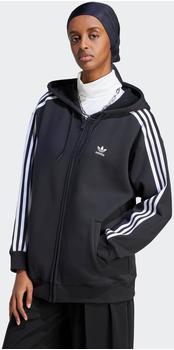 Adidas Woman adicolor Classics 3-Stripes Full-Zip Hoodie black (IK0438)