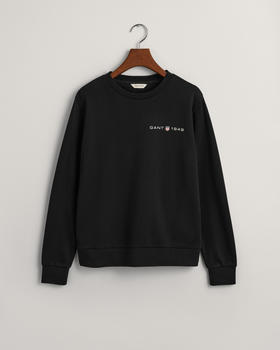 GANT Archive Shield Rundhals-Sweatshirt mit Print (4200754) schwarz