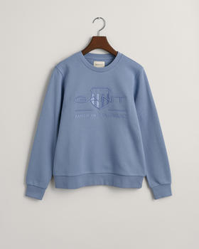 GANT Tonal Archive Shield Sweatshirt (4200663) crystal blue
