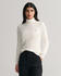 Strickjacke Aus Stretch-Baumwolle Mit Zopfmuster (4800103-113) eggshell
