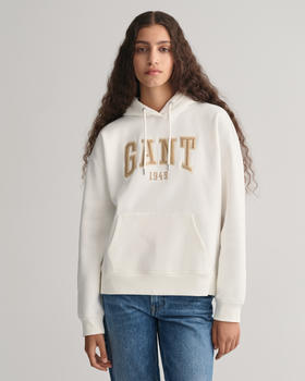 GANT GANT Graphic Hoodie (4200726) beige/weiß