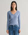 GANT Zopfstrick V-Neck Pullover aus Stretch-Baumwolle (4800101)