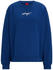 Hugo Relaxed-Fit Sweatshirt mit handgeschriebenem Logo in Metallic-Optik Style Classic Crew_1 (50508558) blau