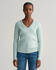 GANT Zopfstrick V-Neck Pullover aus Stretch-Baumwolle (4800101)
