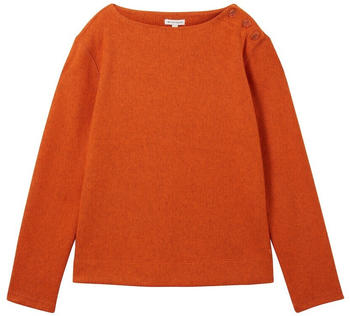 Tom Tailor Sweatshirt (1034620) gold flame orange melange