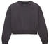 Tom Tailor Cropped Sweatshirt (1038955) coal grey