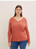 Tom Tailor Plus Pullover (1035032) canyon sunset red melange