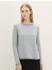 Tom Tailor Pullover (1039316) grey offwhite structure