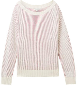 Tom Tailor Pullover (1039995) offwhite berry structure