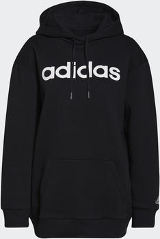 Adidas Essentials Oversize Fleece Hoodie (GS1342) black/white