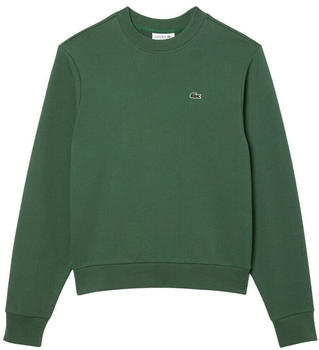 Lacoste Sweatshirt aus ungerautem Fleece mit Colourblock (SF9202) grün
