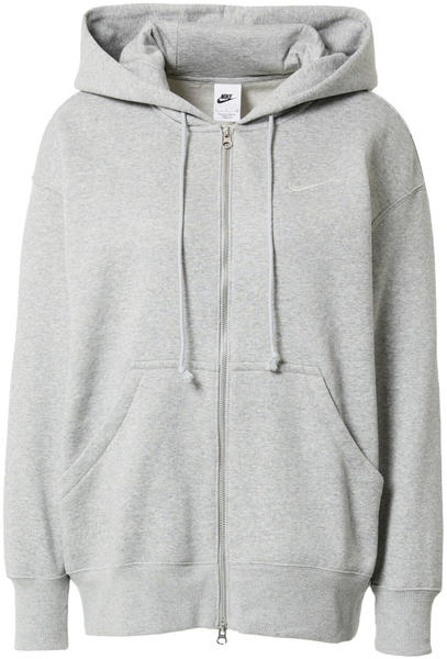 Nike Sportswear Phoenix Oversize-Damen-Hoodie mit durchgehendem Reißverschluss (DQ5758) dk grey heather/sail