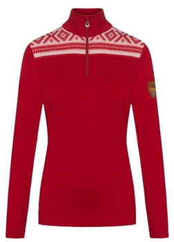 Dale of Norway Cortina Basic Sweater (93521) raspberry/off white