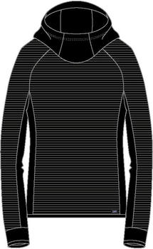 CMP Damen-Sweatshirt mit fester Kapuze (33G0576) nero