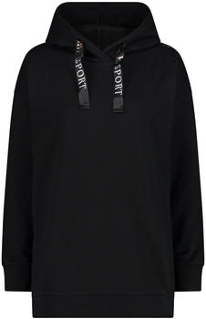 CMP Damen-Sweatshirt mit fester Kapuze (31D4566) black