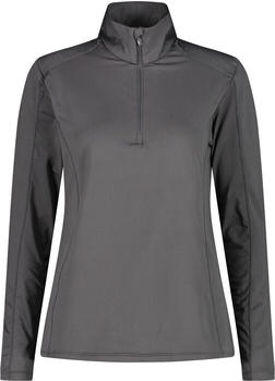 CMP Women's Second-Layer Sweatshirt in Softech (30L1086) titanio