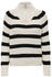 Only Leise Freya Half Zip Sweater (15268818) birch/stripes black