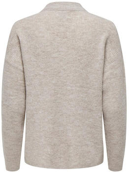 Only Camilla O Neck Sweater (15277080) pumice stone/detail melange